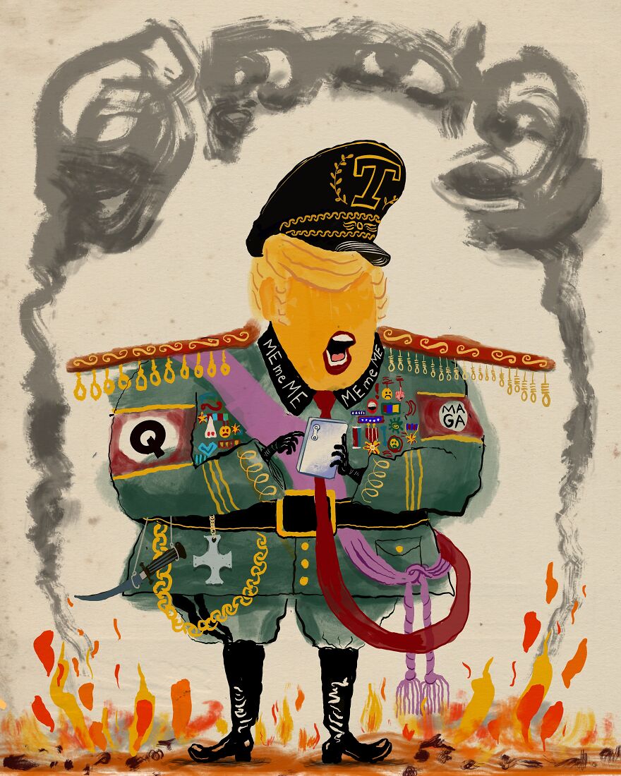 June 1: Trump Uses The Armed Forces And Tear Gas To Clear Our Peaceful Protestors For A Photo Op.