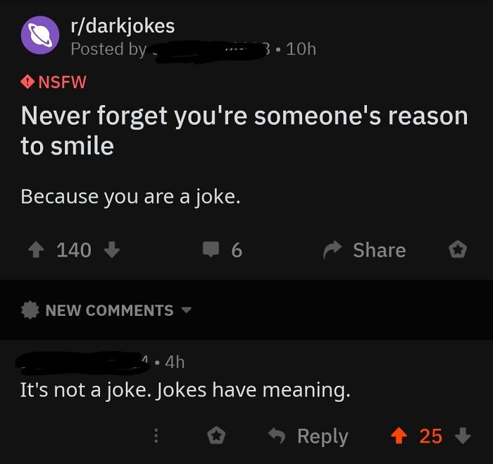 So That's Why Nobody Smiles When They See Me