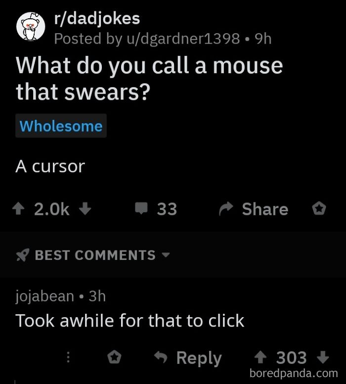 At Least He Found The Point