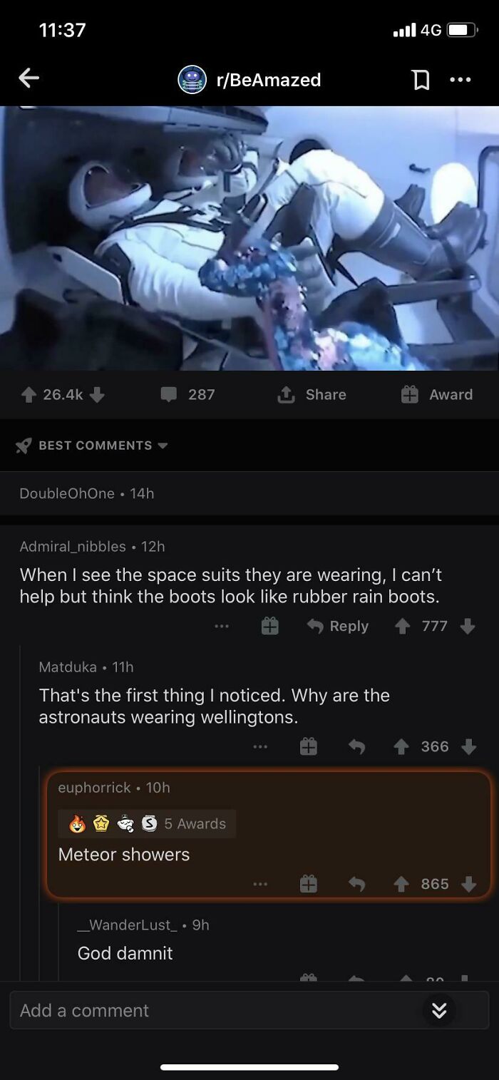 From The Space Launch