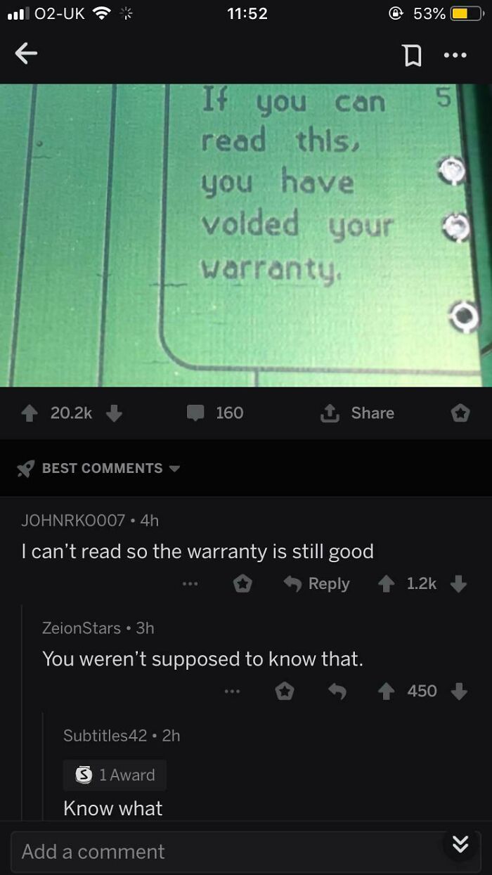 I Cant Read Either, Im Just Hoping The Text Is Funny