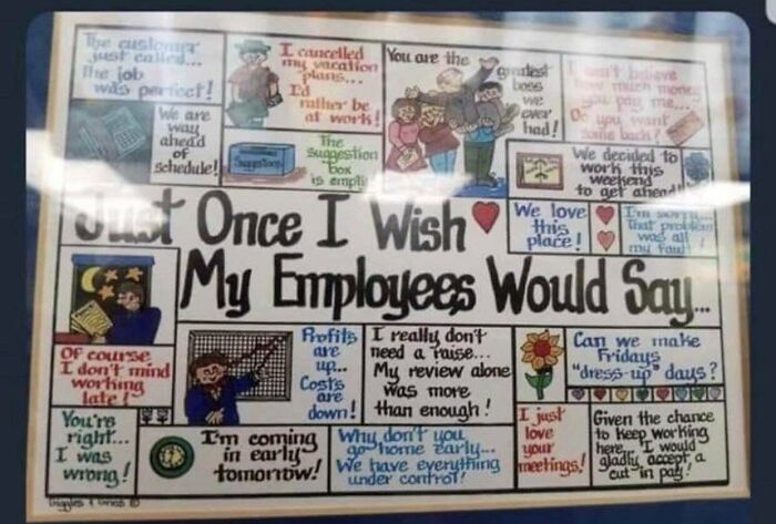 Wanting To Cut Pay/Deny Raises Of Your Employees While Also Wanting Them To Kiss Your Ass And Do Extra Work