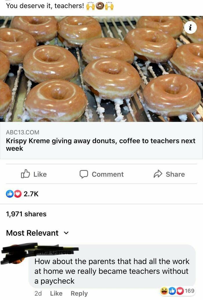 Karen Deserves A Donut, Because She Didn’t Get Paid For Being A Mom!