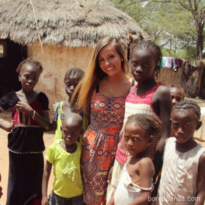 These Kids Were Absolutely Not Interested In Making The "Saving African Kids With My Presence" Pose For Instagram