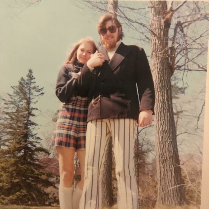 50 Years Ago My Mom Made Some Clothes And Had My Dad Model Them