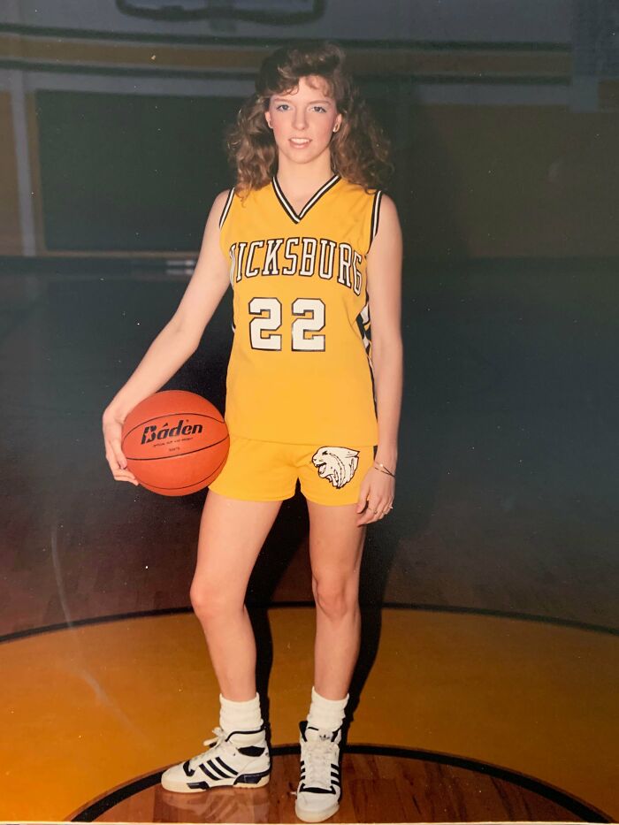 My Mom Rocking Her Adidas In ‘87