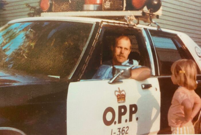 Chatting With My Dad While He Was On Break Back In The 80s