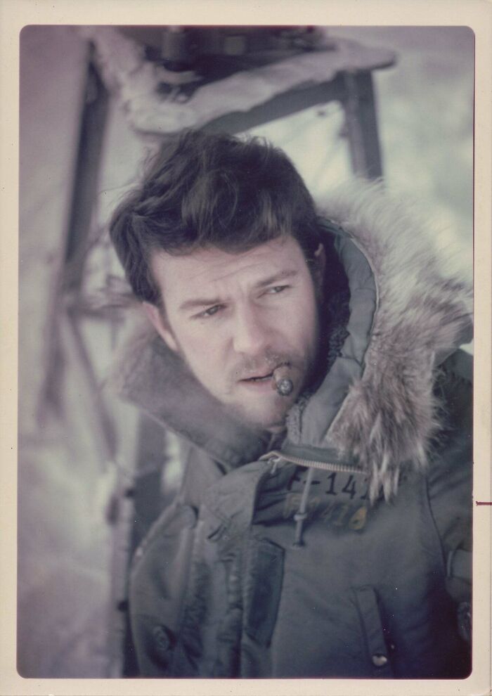 My Dad Breaking Usaf Facial Hair Regs In Greenland Circa 1969