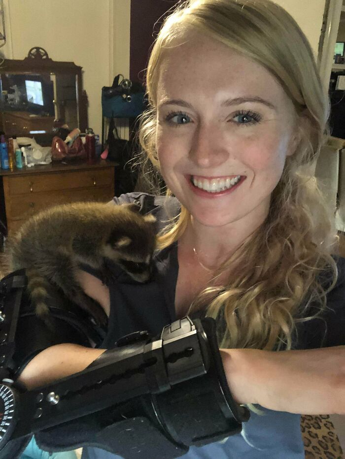 Shoulder Tiny Trash Panda