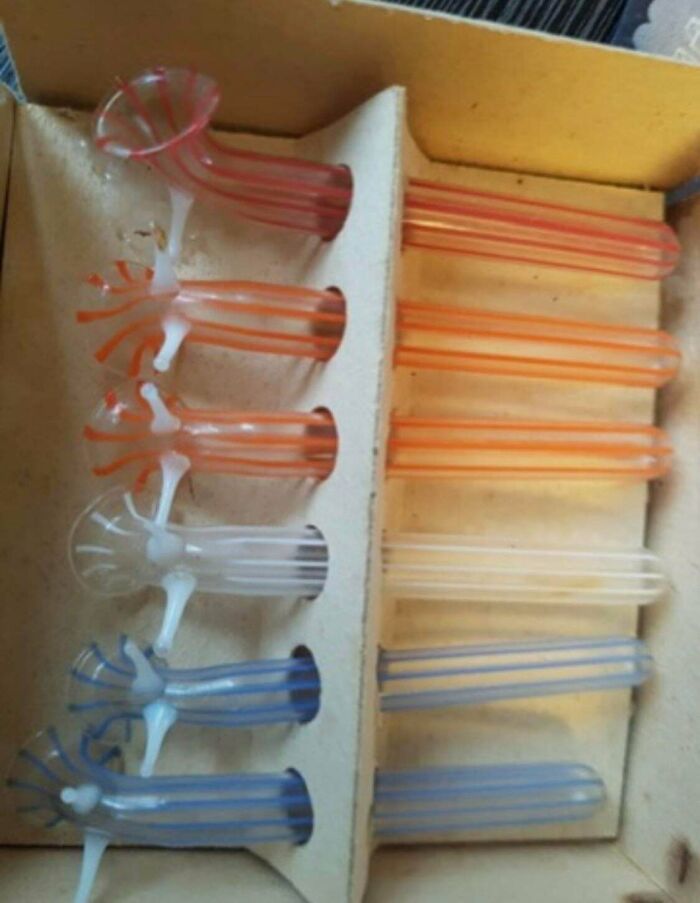 I Found These In My Grandmothers House (Germany), They Are Made Of Thin Glass. Unfortunately There Is No Box Cover Explaining What They Are