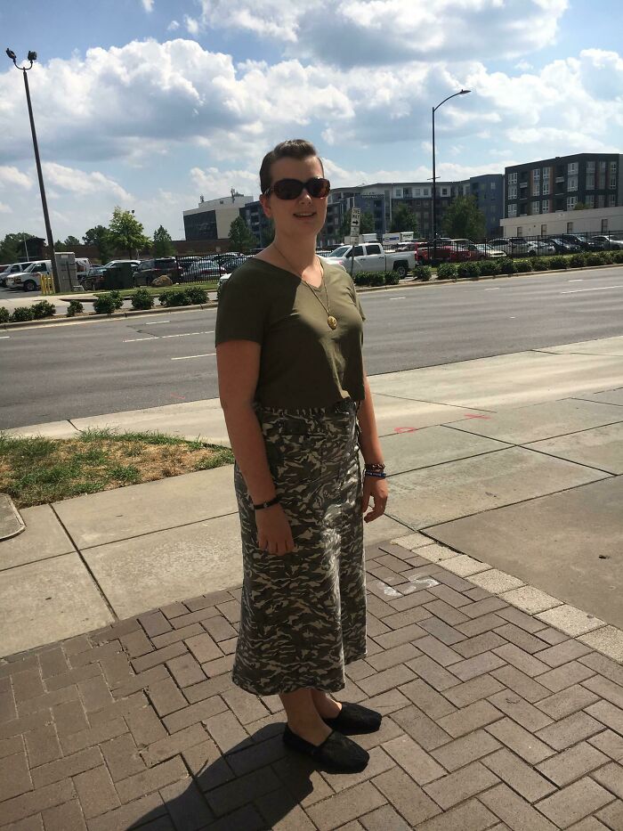 Me, Age 14/15, Leaving A Catholic Convention Looking Like I'm About To Join The Amish Army