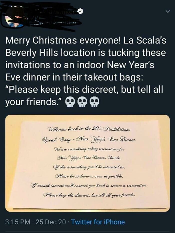 “Please Keep This Discreet, But Tell All Your Friends”