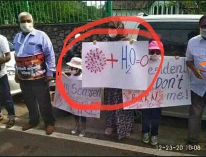 Destroying The Virus Using H2o