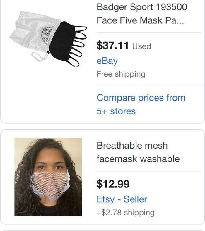 Breathable “Masks”