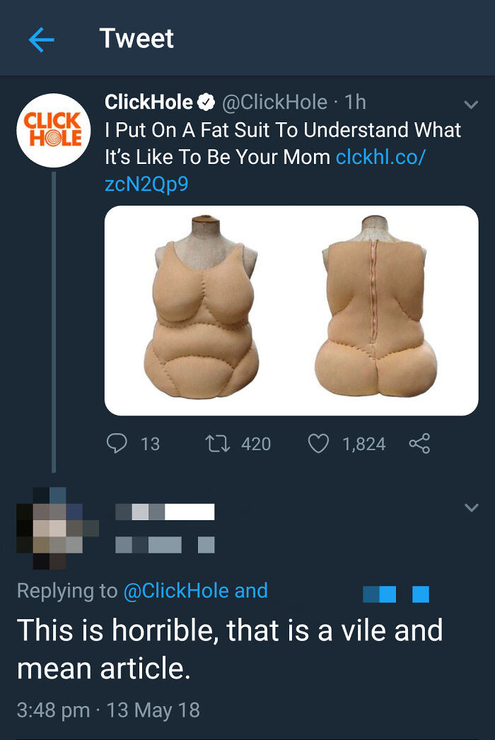 Poor Dude Isn't Happy With Clickhole's New Article