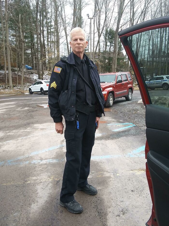 My Dad, 67yo, Has Been Working 7 Days/Week As A First Responder And Police Officer. Turned Down 3 Different Chief Positions Because He Loves The Beat. Here's To All You Emergency/Healthcare Workers Who Are Working Even Harder Than Normal