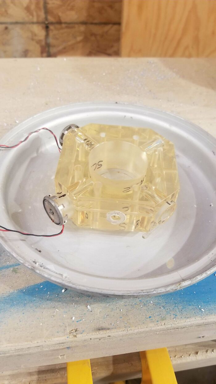 Silver Drum/Disks, 1 In 40 Had This Inside, The Rest Were Empty