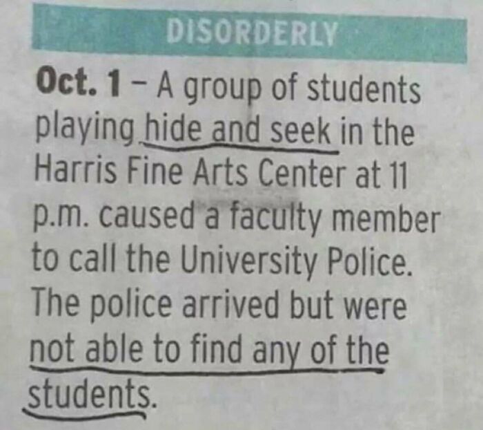 Intense Game Of Hide And Seek Huh