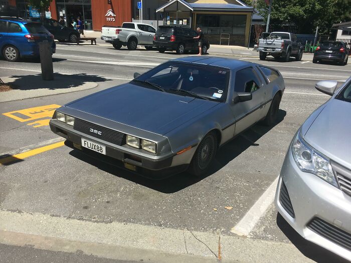 I Saw A Delorean On My Walk Today
