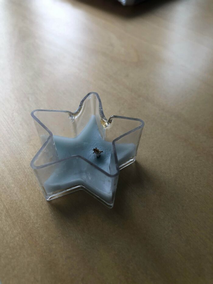 This Candle Melts Its Own Container