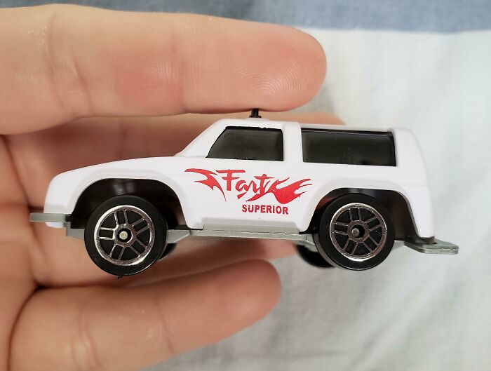 Fart Superior Written With Flames? Red Splash?