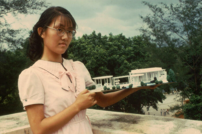 My Mom During Her First Year Of Architecture School. 1986, China