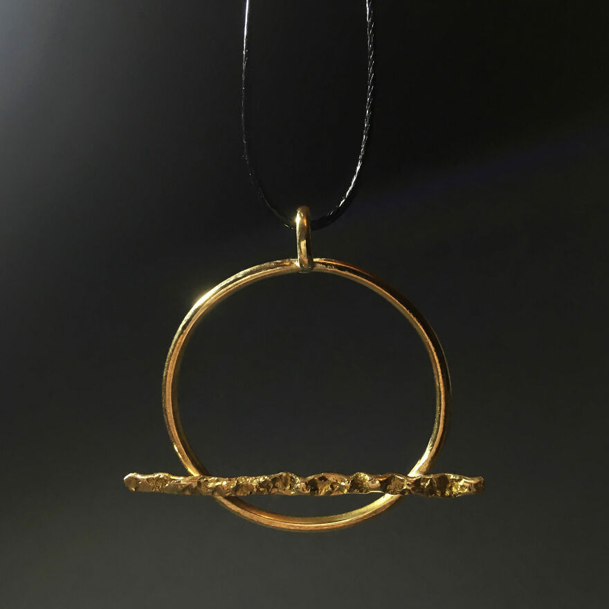 Pendant "Sunset In The Mountains"