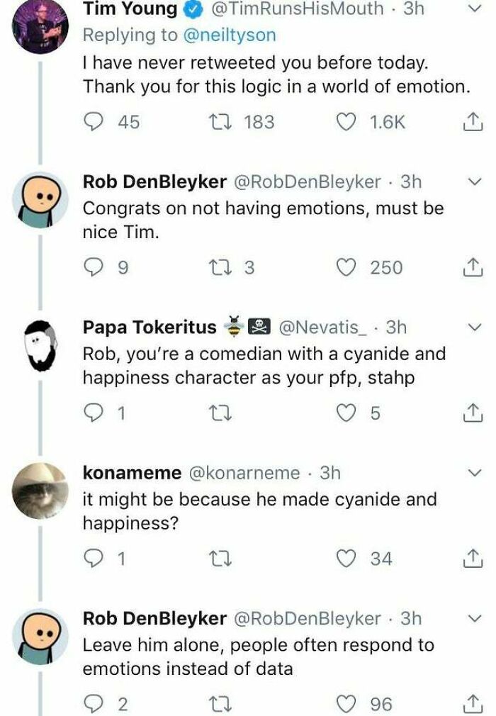 You Have A Cartoon Profile Pic, Your Opinion Doesn't Count