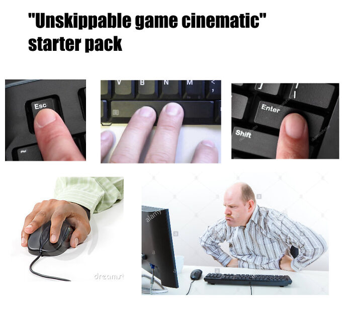 "Unskippable Game Cinematic" Starter Pack