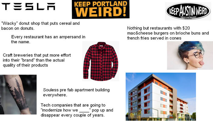 City That Thinks It's "Weird" Starterpack