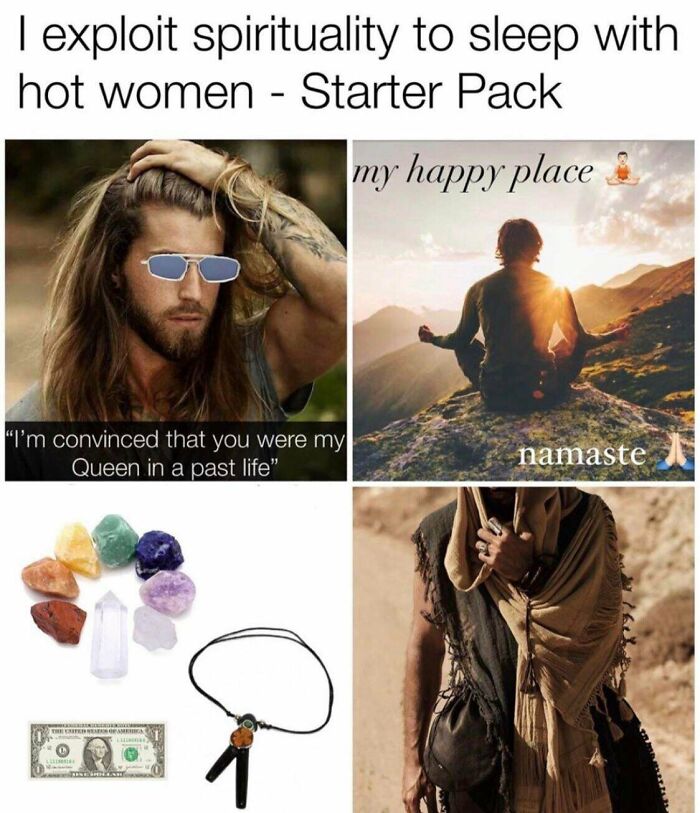 Exploiting Spirituality To Sleep With Hot Women Starter Pack