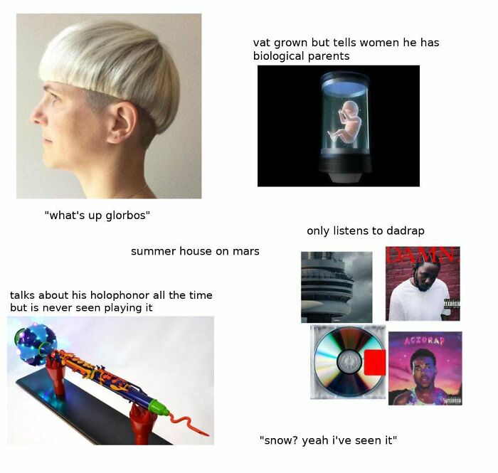 F*ckboy From The 2050s Starterpack