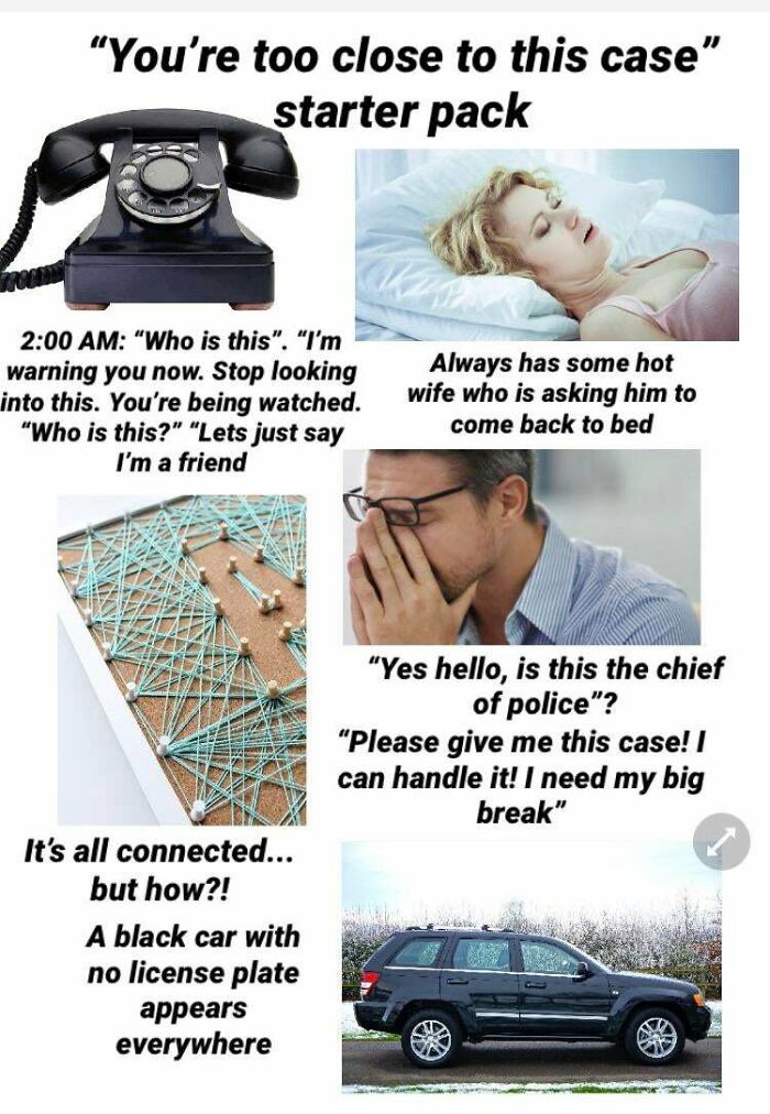 You’re Too Close To This Case Starter Pack