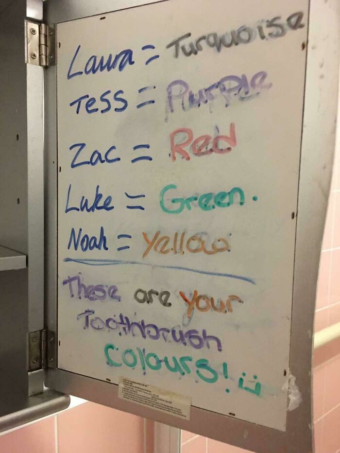 Currently Moving Our Grandma Out Of The Home She’s Been Staying At. Today My Family Cleared Out Her Old Flat. 20 Years Later And She Never Rubbed This Off