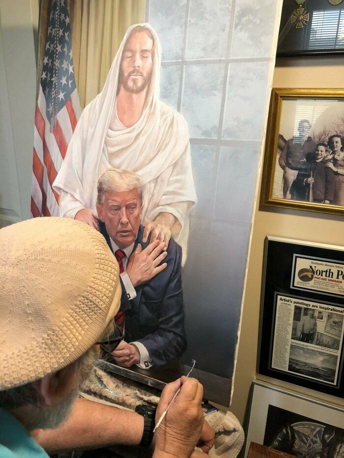 Well... He's A Talented Painter