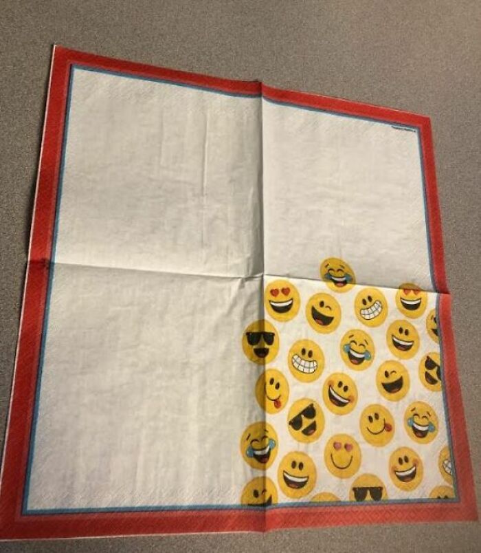 This Emoji Napkin