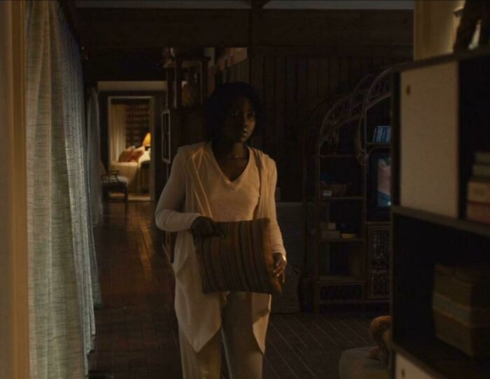 In "Us" (2019), Adelaide Can Be Seen Pausing In The Hallway Suddenly Before Saying Goodnight To Her Kids, To Gabe's Concern. If One Listens Closely, She Does This After The Baseball Game Gabe Is Watching Announces The Score Is 11-11. In Addition, One Team Is Minnesota, Also Known As "The Twins"