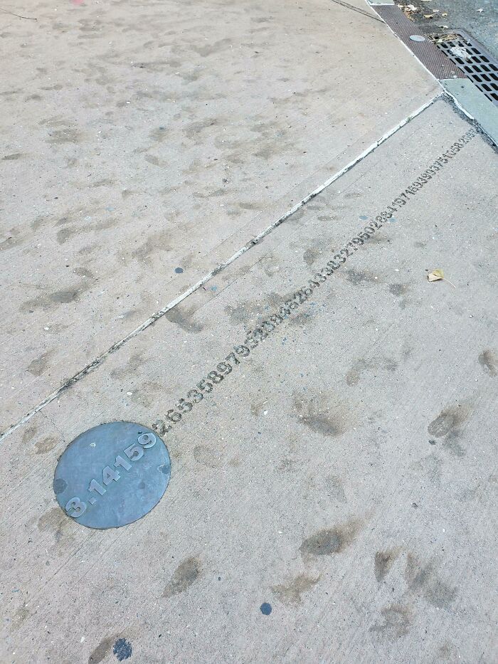 Found Pie On The Sidewalk