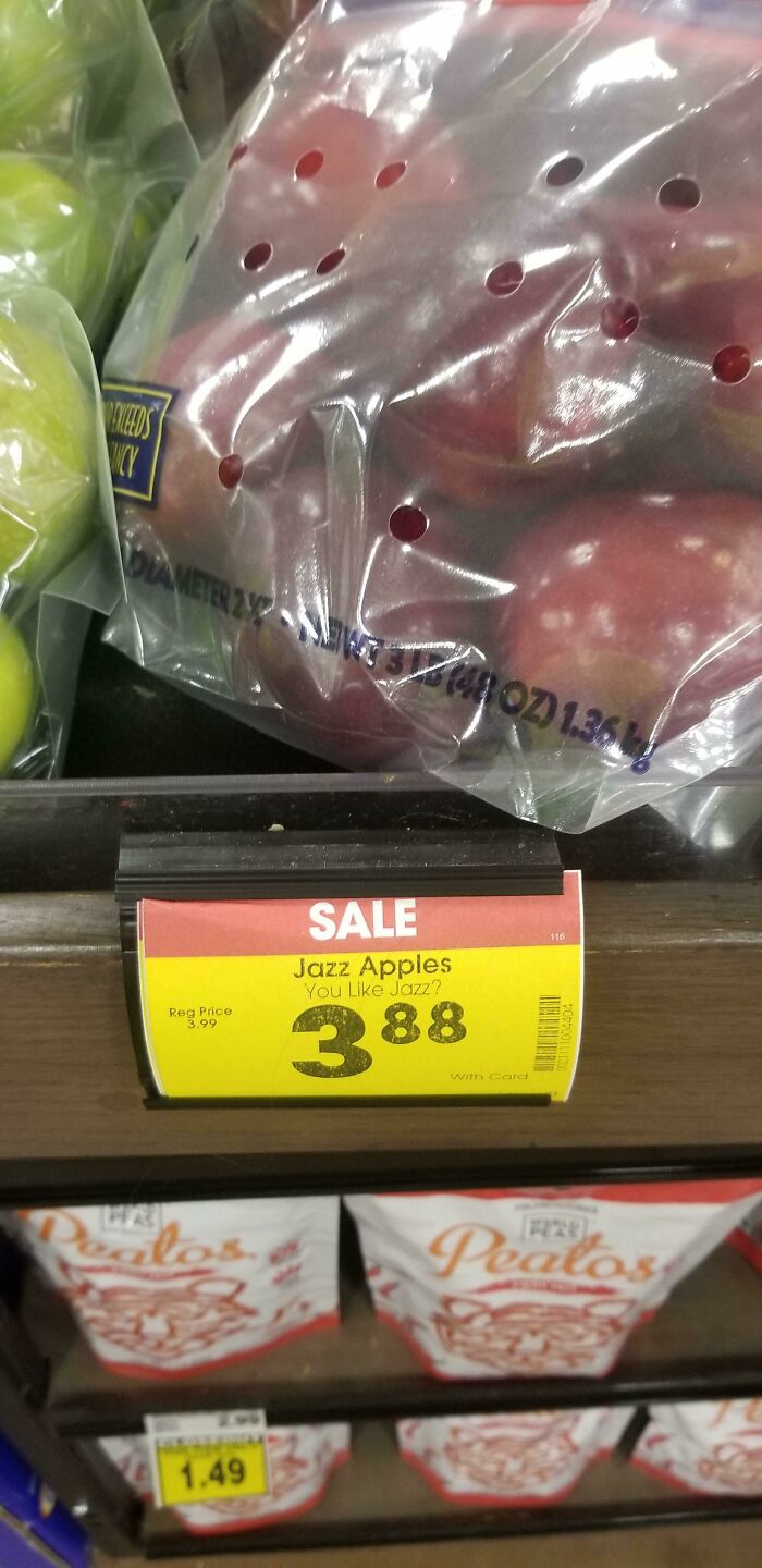 Not Sure If This Belongs, But I Think Someone At Kroger Likes Bee Movie