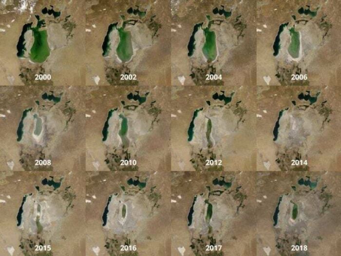 Aral Sea Evolution