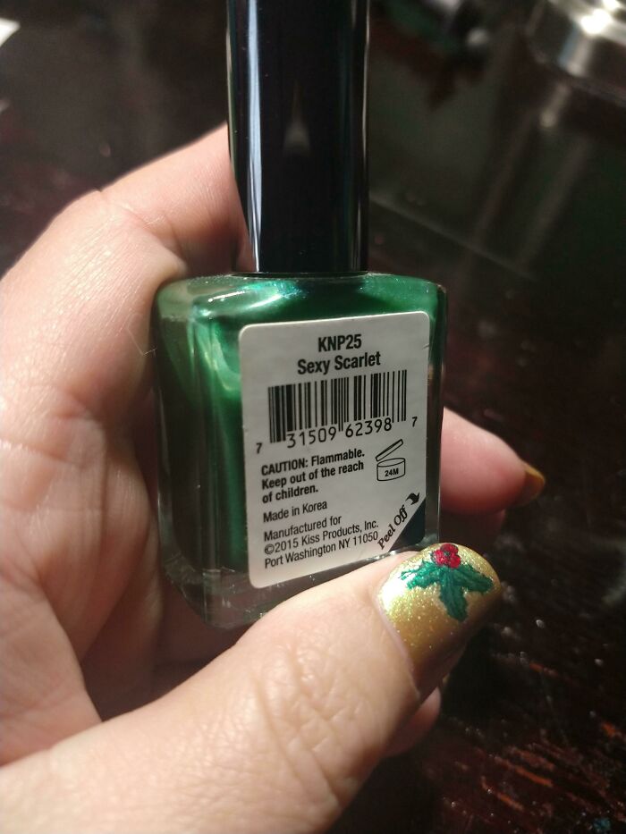 Named The New Green Polish, Boss!