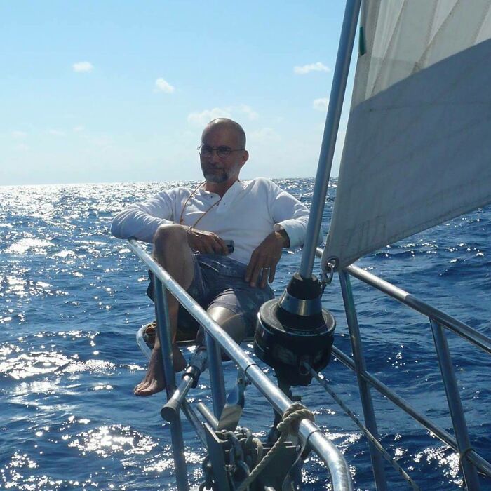 A Few Years Ago I Had My Prosthesis Converted To A Pegleg, And Sailed Across The Gulf Of Mexico, Then The Caribbean, To Guatemala And Climbed The Mayan Pyramids