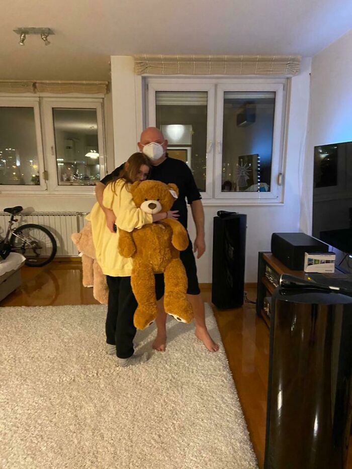 Due To Covid My Dad Has Been Away From Home For Months Now. He Came Today With Christmas Gifts. I Cried A Bit