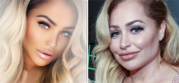 Online Versus At A Photo Op