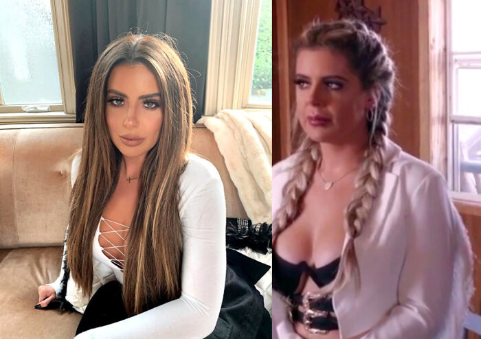 Insta Versus A Still From Her Mom's Show