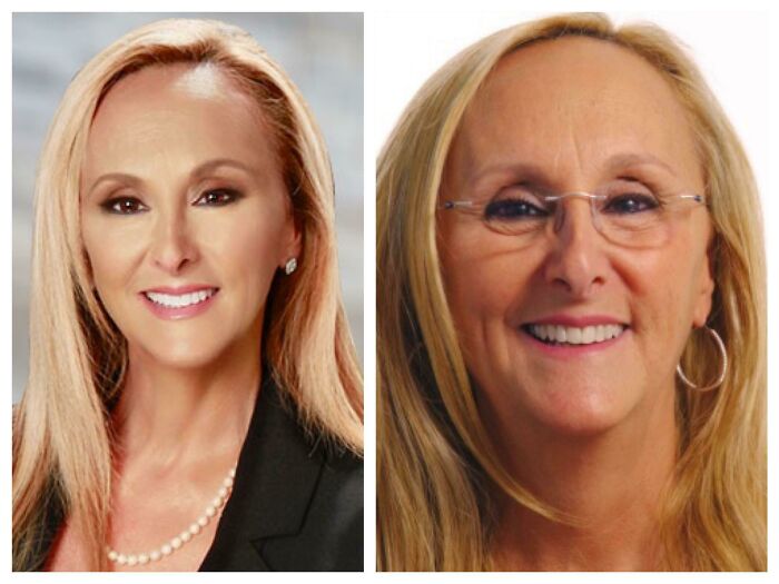 Her Billboard vs. A Pic From An Interview