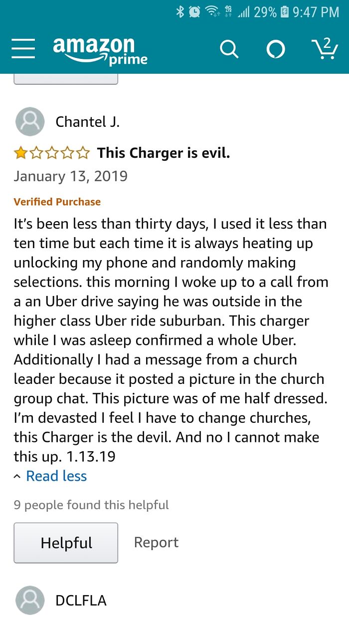 Phone Charger From Hell