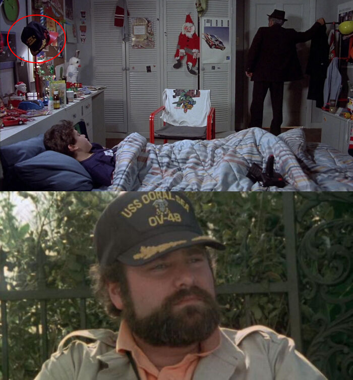 In The Princess Bride (1987), You Can See A Replica Of The Hat That Rob Reiner Wore In This Is Spinal Tap (1984). It Was Included Because Rob Reiner Wanted Mark Knopfler To Compose The Movie’s Music, But He Would Only Agree To Do It If The Hat Appeared As An Easter Egg