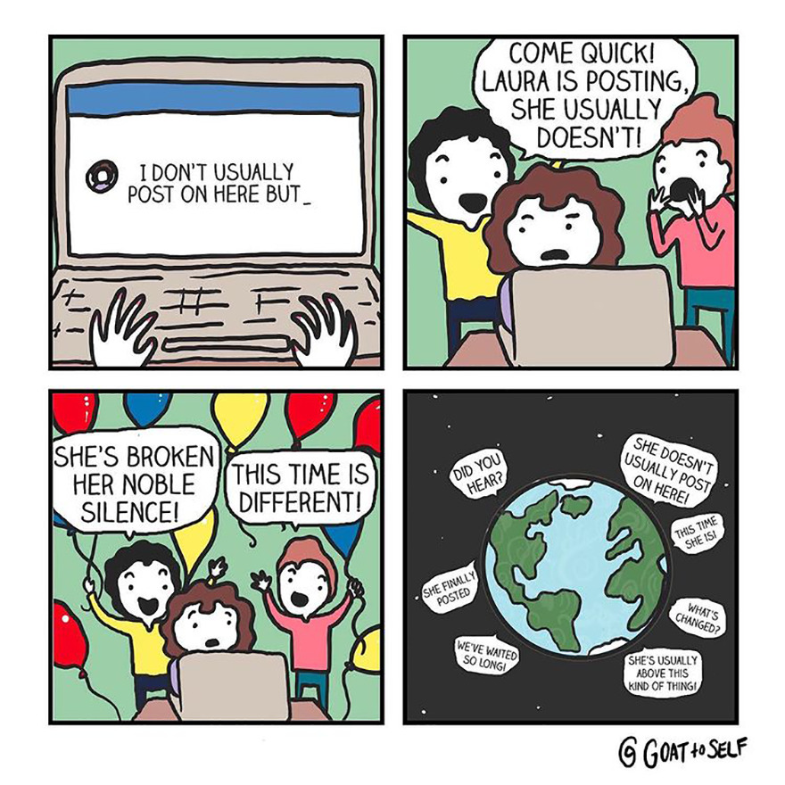 The Artist Makes Crazy Comics That Will Make You Laugh And Think A Lot