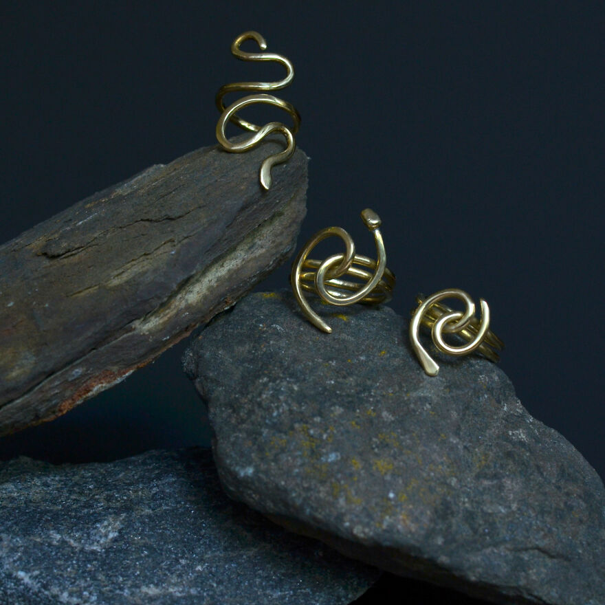 Various "Snake" Rings